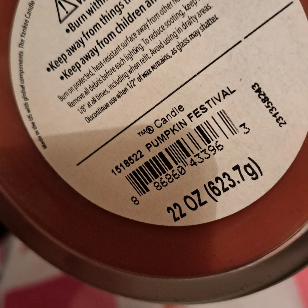 Yankee Candle enjoy warm